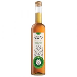 Sirup Zelené jablko & zelený čaj 1l Vlčie sirupy 10