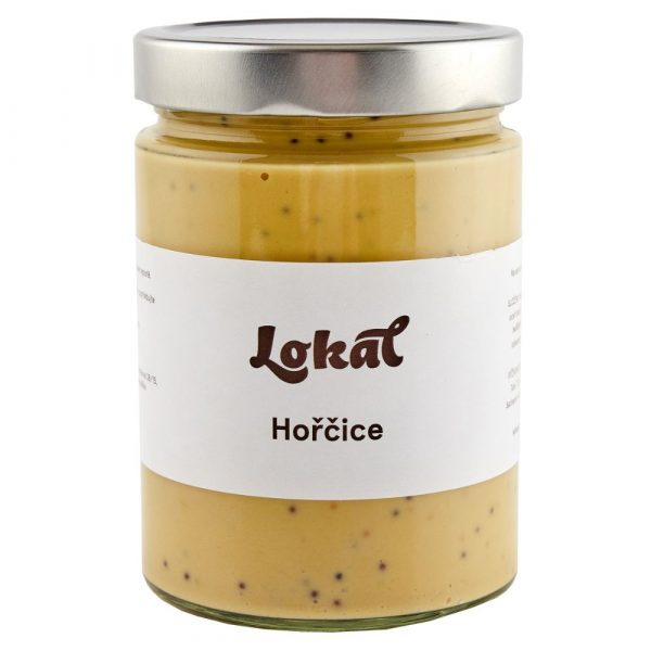 Horčica 550g Lokál 1