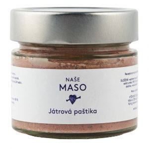 Paštéta Pečeňová 160g Naše maso 17