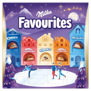 Milka Adventný kalendár Favourites 206g VÝPREDAJ 5