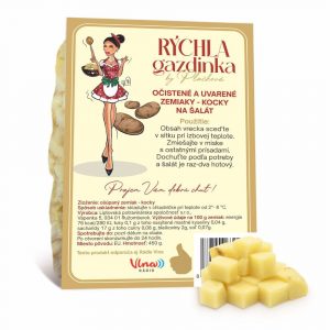 Zemiaky ošúpané varené kocky 1x1cm 450g Rýchla gazdinka by Plačková 3