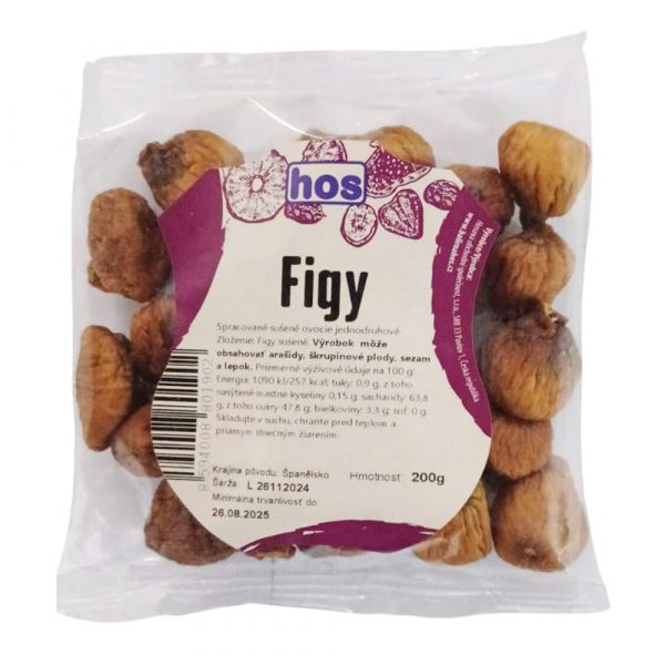 Figy sušené 200g Hos 1