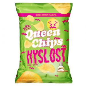 Queen Chips by Plačková soľ + ocot 70g VÝPREDAJ 22