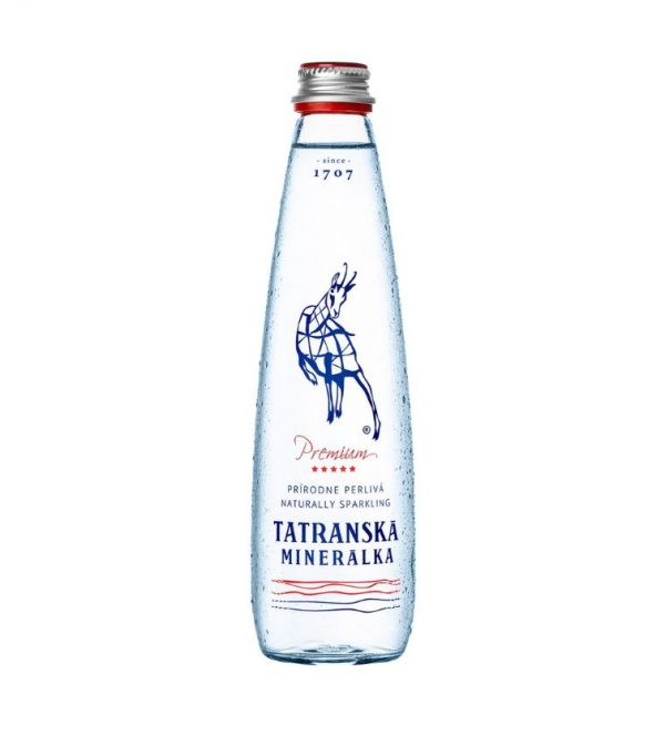 Tatranská minerálka Premium, minerálna voda 350ml 1