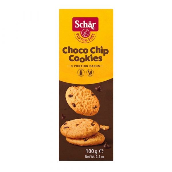 Sušienky Choco chip cookie bezgl. 100g Schär 1