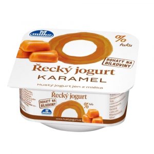 Jogurt grécky karamelový 0% 140g Milko VÝPREDAJ 11