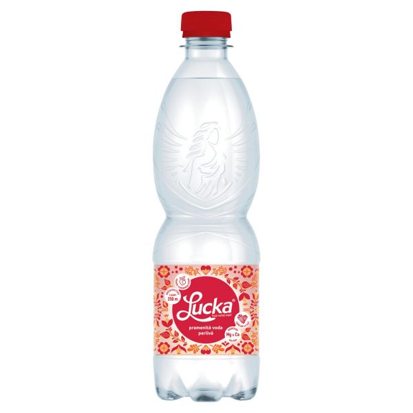 Lucka pramenitá voda perlivá 500ml *ZO 1