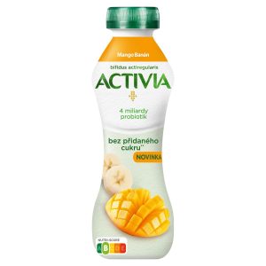 Activia nápoj bez pridaného cukru Mango - Banán 270g Danone 22