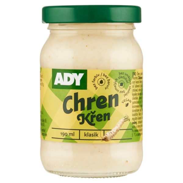 Chren sterilizovaný 190ml (170g) Ady 1