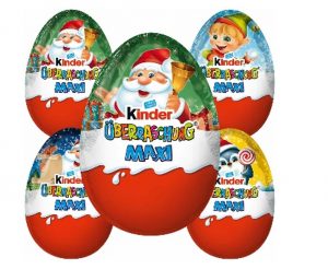 Kinder Surprise Maxi Vianočná edícia 100g VÝPREDAJ 4