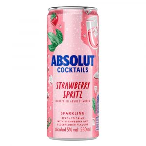 Absolut Cocktail Strawberry Spritz 5% 250ml*ZO 18