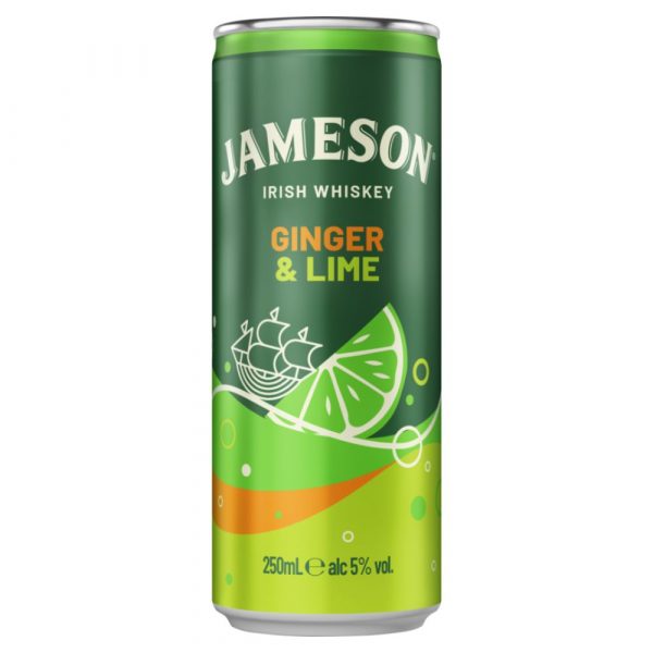 Jameson RTD Jameson Ginger Ale & Lime 5% 250ml*ZO 1