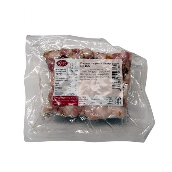 Slanina Anglická kocky cca 400g LE&CO 2