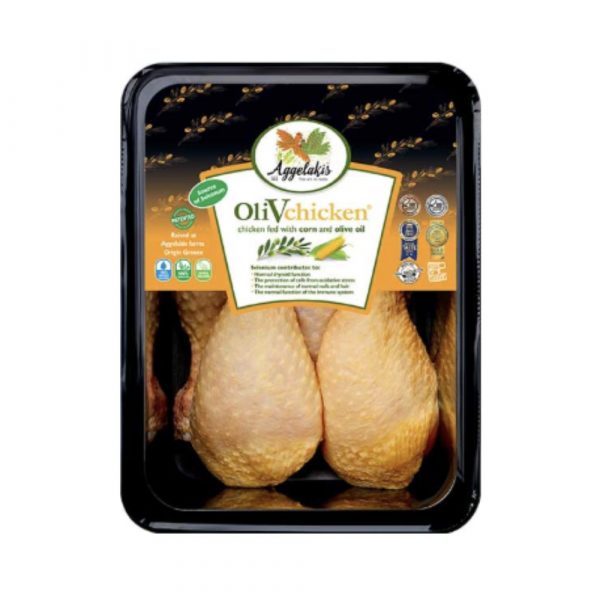 Kur.stehná horné OliVChicken SKK cca 700gAggelakis 1