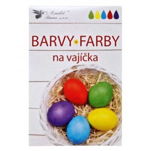 Farby na vajíčka tablety, 5ks 7