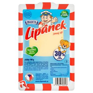 Syr Lipánek 30% plátky 100g Madeta 4