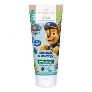 Mabyen detský sprchový gél 3v1 čučoriedka 180ml 13