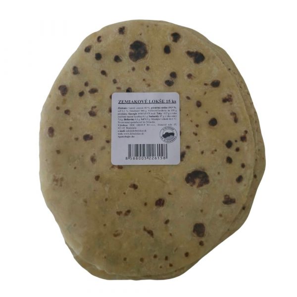Lokše zemiakové 15ks, 900g DDC group 1