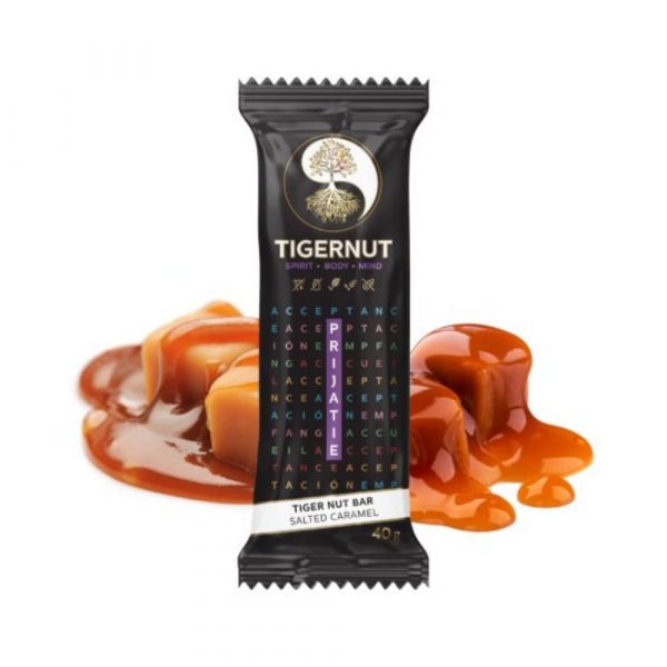 Tyčinka Slaný Karamel 40g Tigernut 1