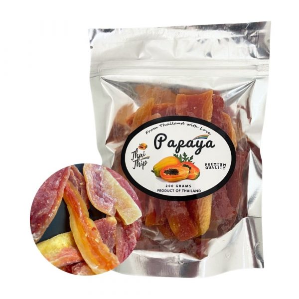 Papája sušená 200g Thai Thip 1