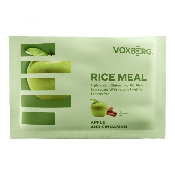 Ryžová kaša Jablko škorica 60g Voxberg 1