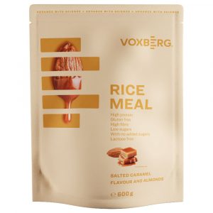 Ryžová kaša Slaný karamel mandle 600g Voxberg 57 Ryžová kaša Slaný karamel mandle 600g Voxberg 57