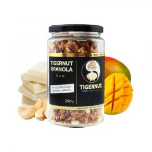 Granola Biela čokoláda&Kešu Mango 250g Tigernut 21