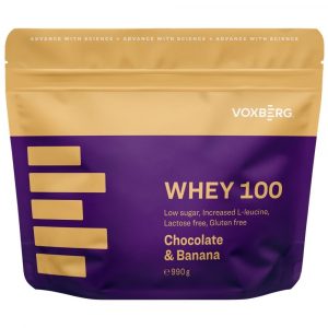 Proteín Whey 100 Čokoláda & Banán 990g Voxberg 23