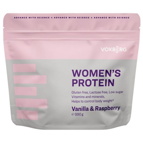 Proteín Women's Vanilka & Malina 990g Voxberg 1