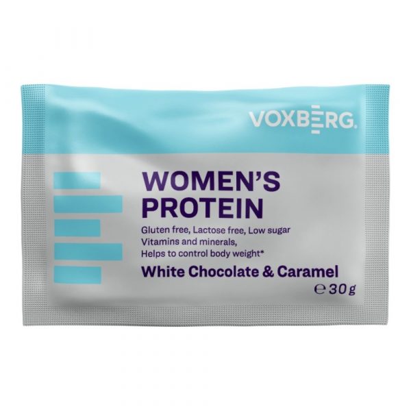 Proteín Women's Biela Čokoláda&Karamel 30g Voxberg 1