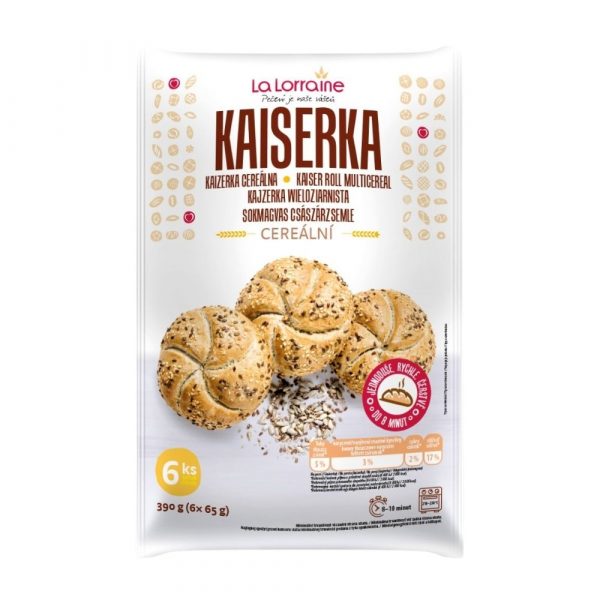 Mrazené Kaiserky cereálne 6x63g La Lorraine 1