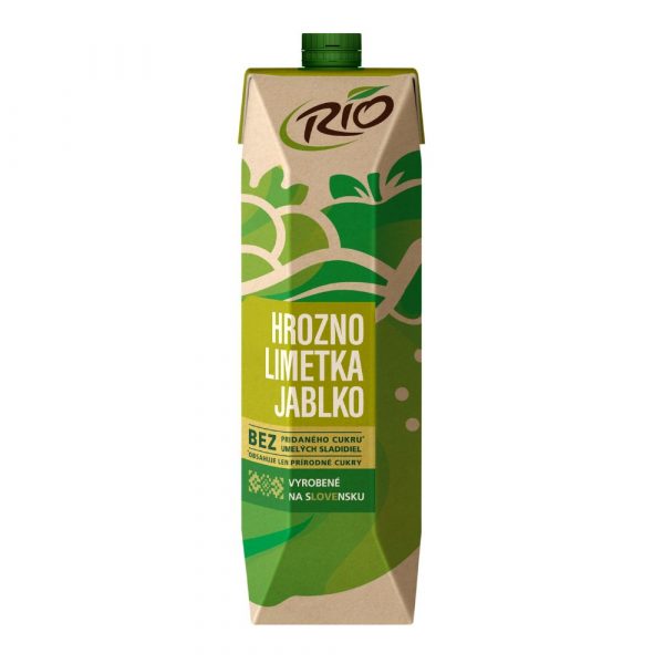 Rio Hrozno jablko limetka 1l 1