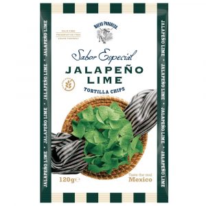 Tortilla Chips Jalapeno Lime Nuevo Progreso 120g 10