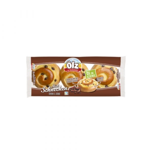 Slimáky mini krémové s čokoládou 300g Ölz 1