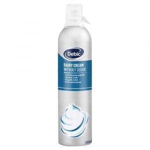 Šľahačka v spreji nesladená 700ml Debic 9