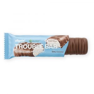 Tyčinka Kokos s mliečnou čokoládou 55g Vilgain 23
