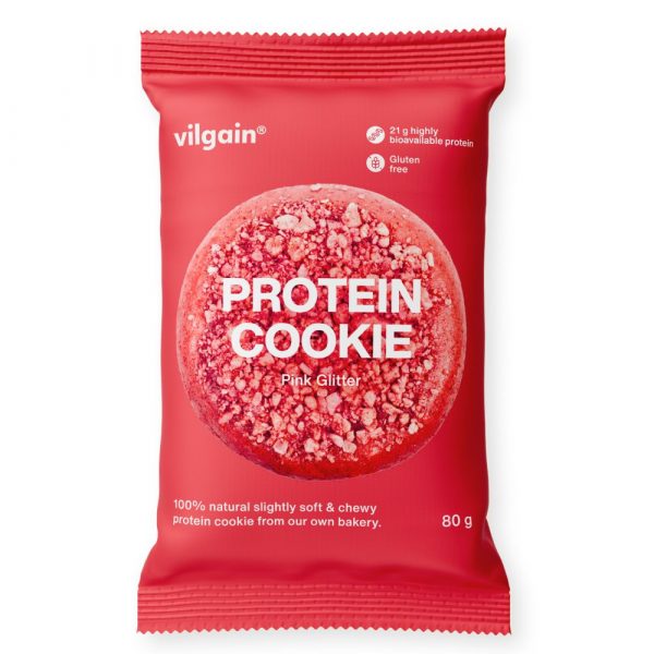 Sušienka Protein Cookie Pink glitter 80g Vilgain 1