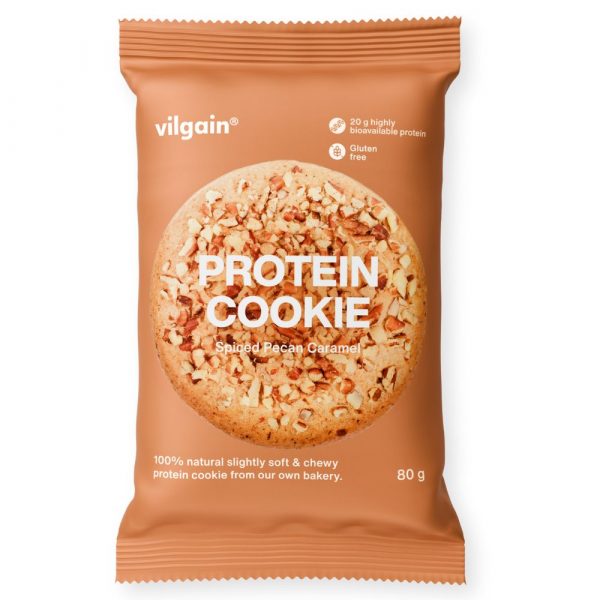 Sušienka Protein Cookie Pecan&Caramel 80g Vilgain 1