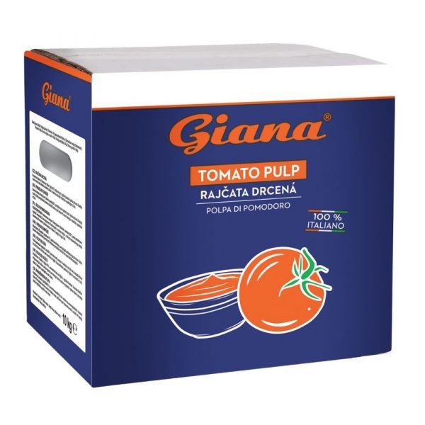 Paradajky drvené polpa di pomodoro 10kg Giana 1