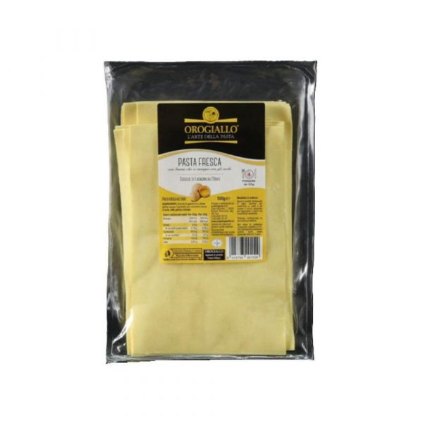 Cestoviny Lasagne čerstvé OA 500g Orogiallo 1