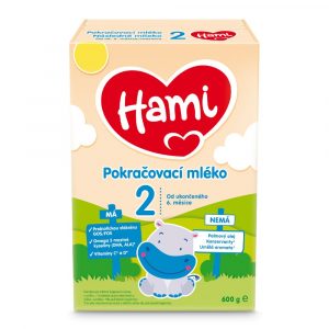 Hami pokračovacie mlieko 2 600g 5