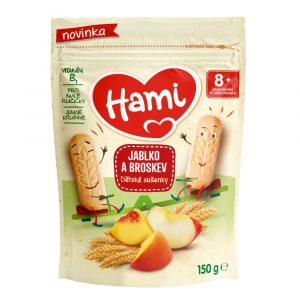 Hami sušienky jablko broskyňa 150g 17