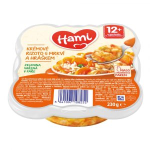 Hami Tanierik rizoto s mrkvou a hráškom 230g 9 Hami Tanierik rizoto s mrkvou a hráškom 230g 9