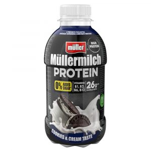 Müllermilch Proteinový nápoj cookies 400g 11