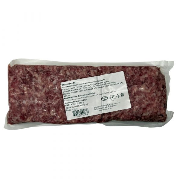Mleté mäso MIX 60:40 cca 0,5kg Farmfoods 2