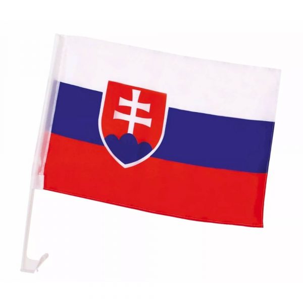 Vlajka na auto Slovensko 1