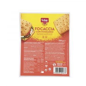 Focaccia al Rosmarino bezgluténový 200g Schär 11