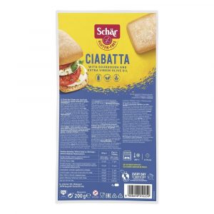 Pečivo Ciabatta bezlepková 200g Schär 16