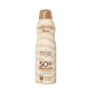 Hawaiian Tropic Silk Ochranný sprej na opaľovanie SPF 50 220ml 18 Hawaiian Tropic Silk Ochranný sprej na opaľovanie SPF 50 220ml 18