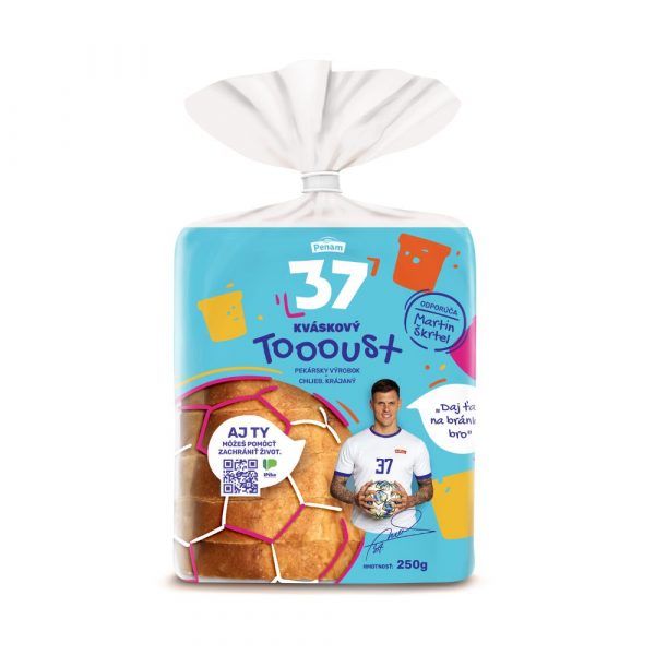 Chlieb toastový kváskový 37 250 g Penam VÝPREDAJ 1